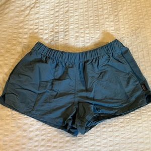 Patagonia Barely Baggies Shorts Blue Small 2”